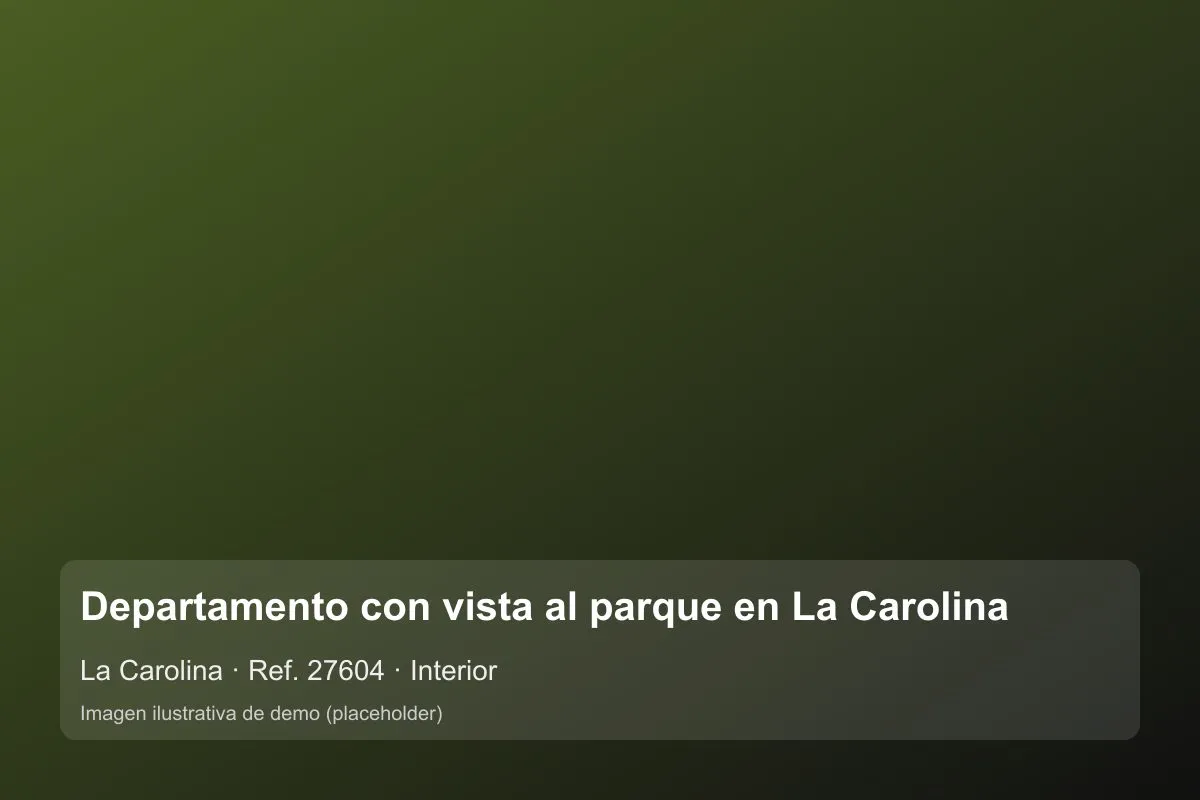 Departamento en venta en La Carolina — foto 2 de 2