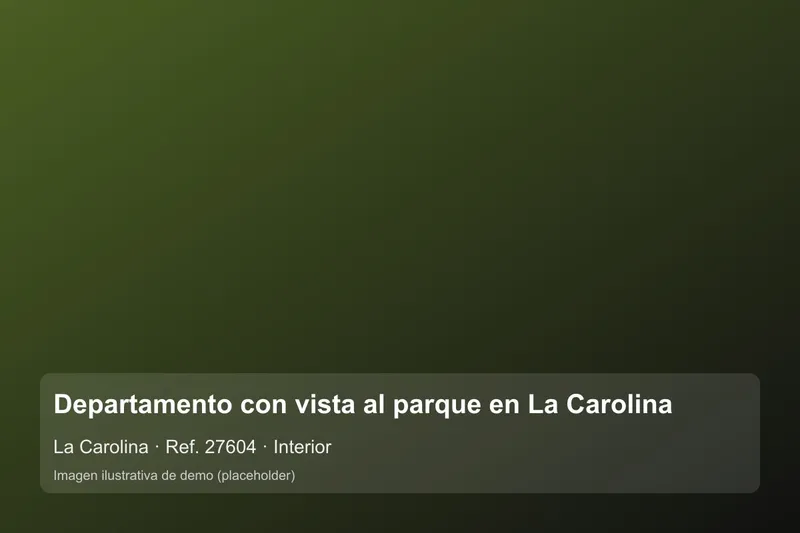Departamento en venta en La Carolina — foto 2 de 2