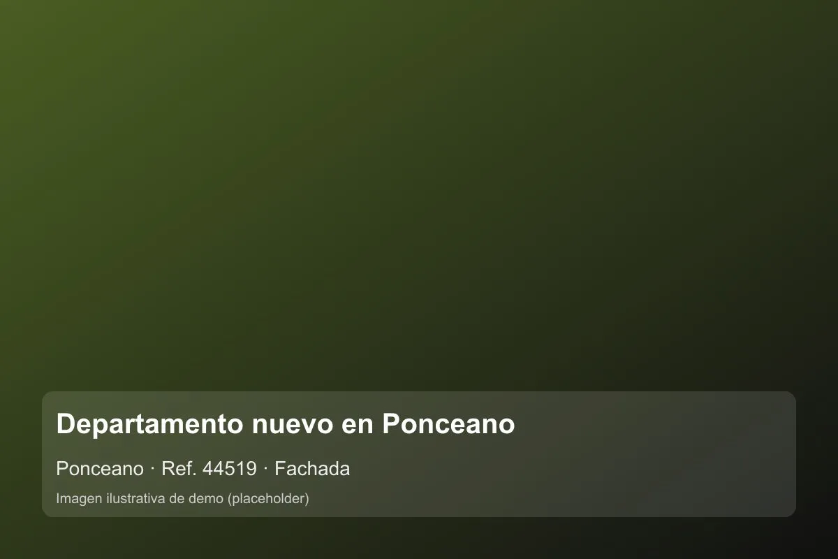 Departamento en venta en Ponceano