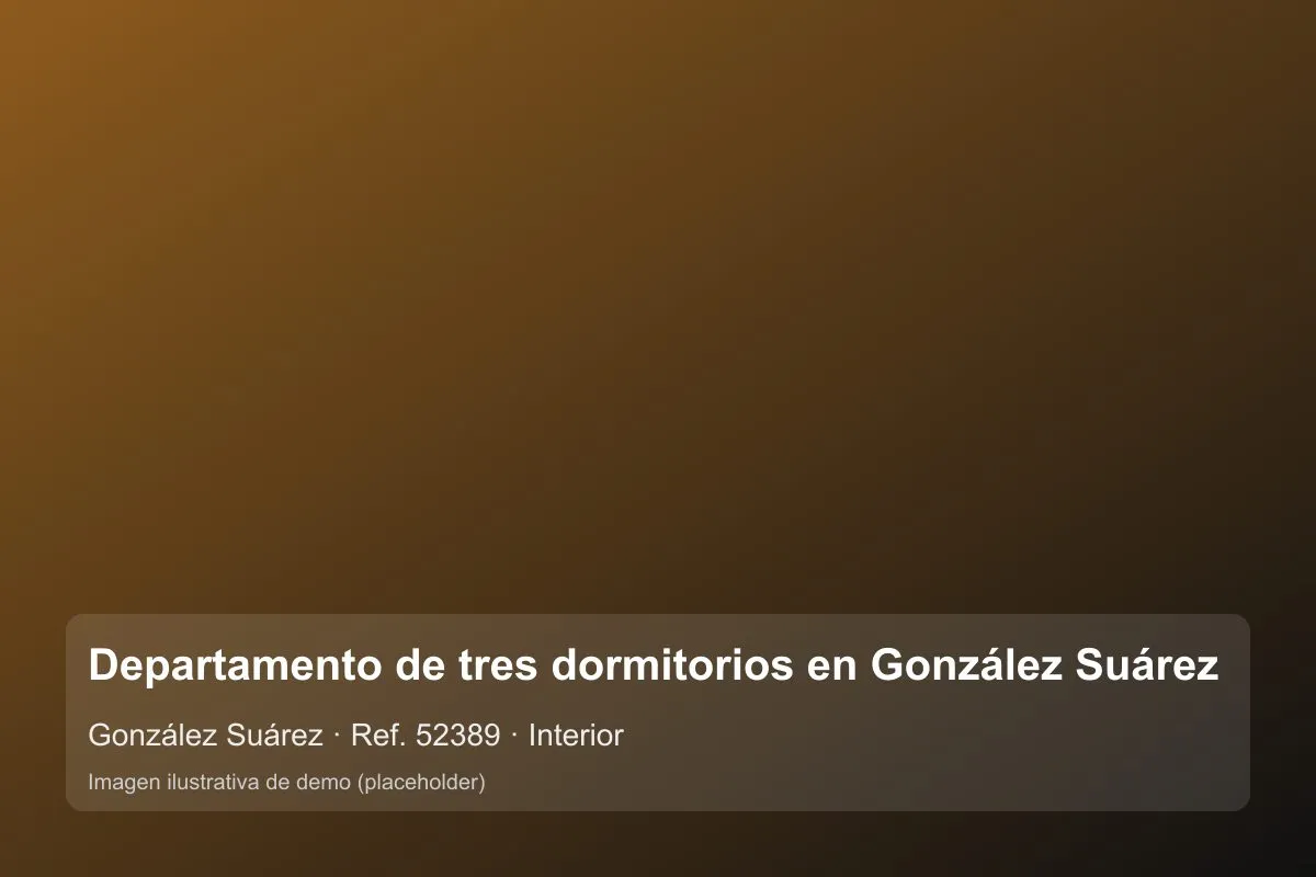 Departamento en venta en González Suárez — foto 2 de 2