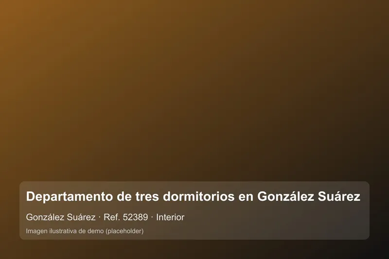 Departamento en venta en González Suárez — foto 2 de 2