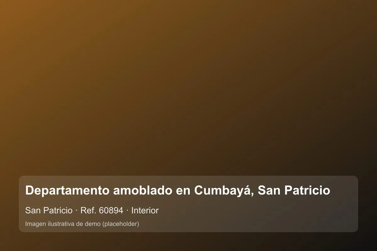 Departamento en arriendo en San Patricio — foto 2 de 2