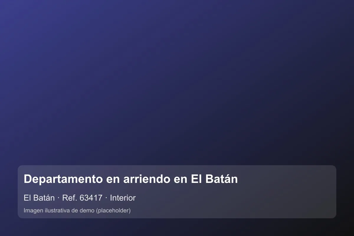 Departamento en arriendo en El Batán — foto 2 de 2