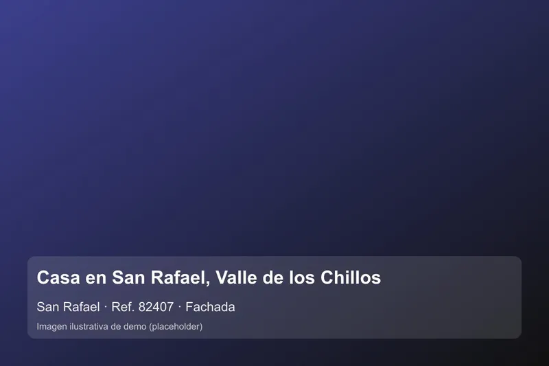 Casa en venta en San Rafael